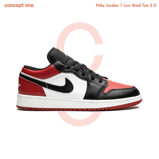 Nike Jordan 1 Low Bred Toe 2.0 (GS)