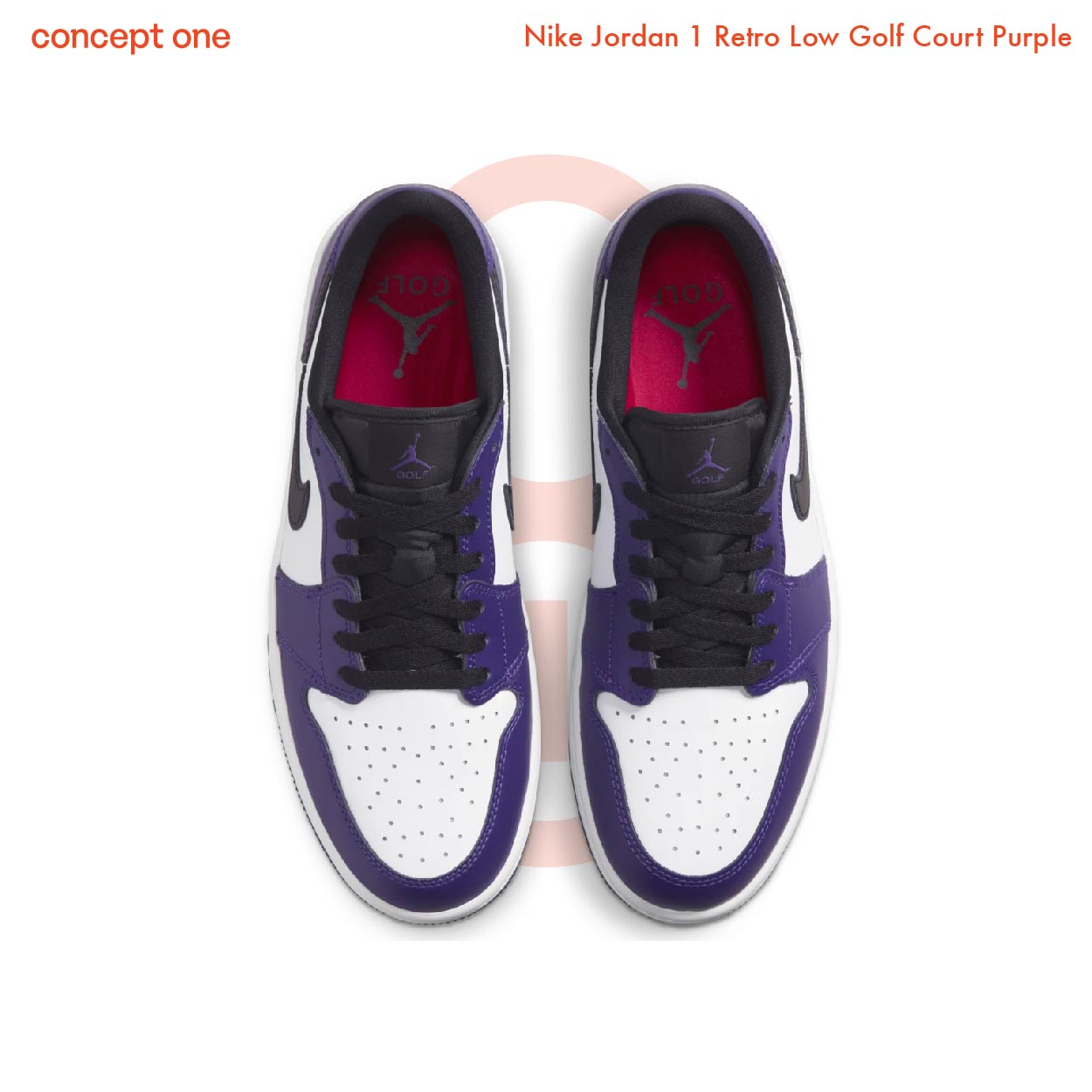Nike Jordan 1 Retro Low Golf Court Purple (M)