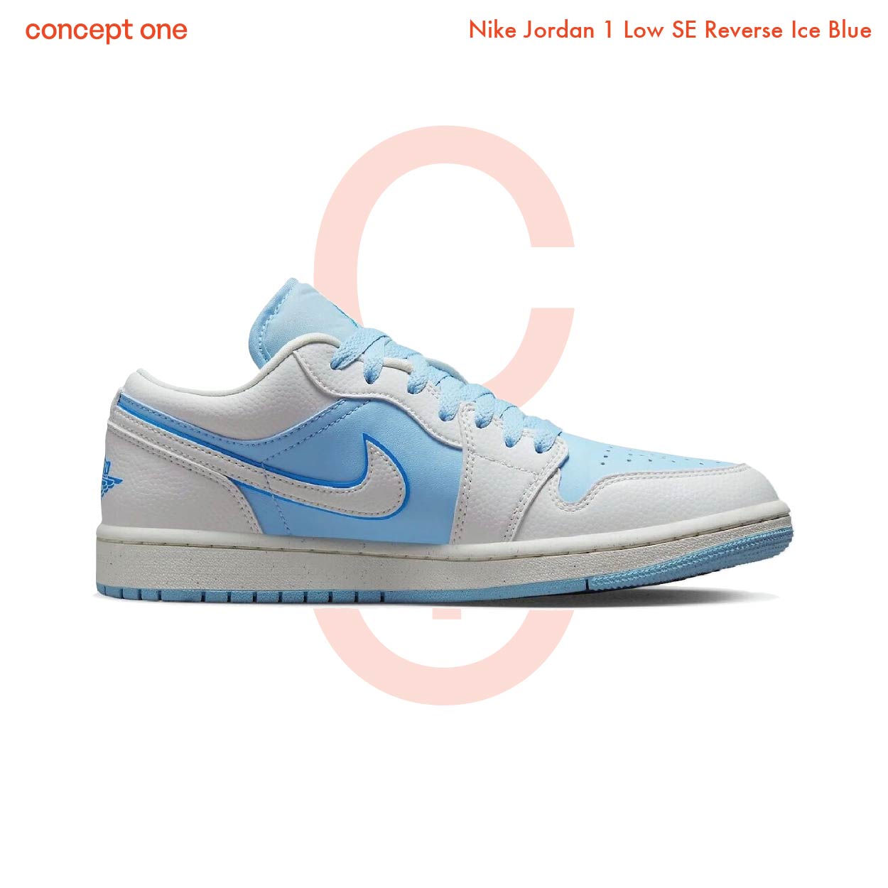 Nike Jordan 1 Low SE Reverse Ice Blue (W)