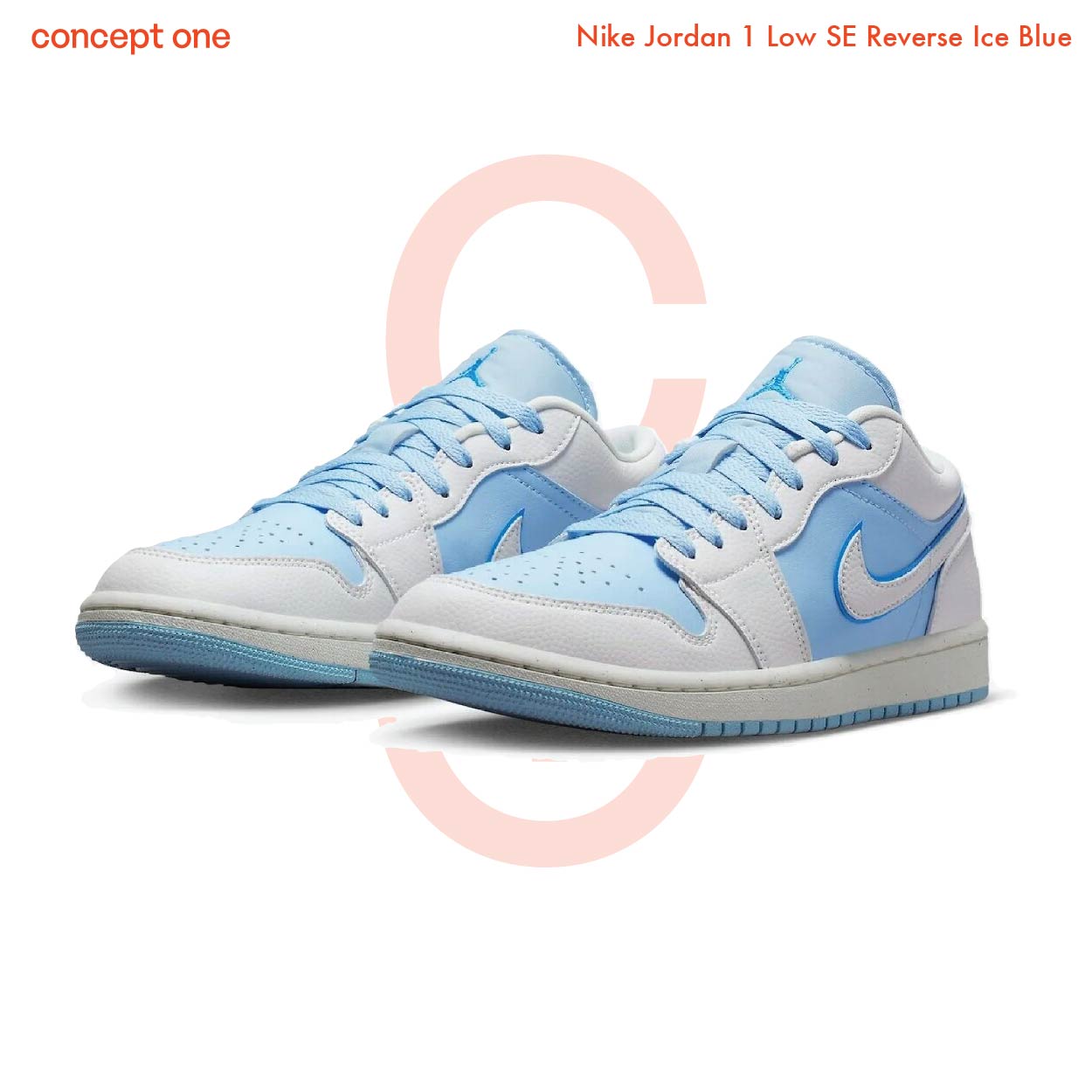 Nike Jordan 1 Low SE Reverse Ice Blue (W)