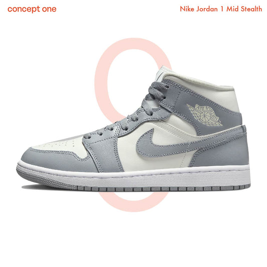 Nike Jordan 1 Mid Stealth (W)