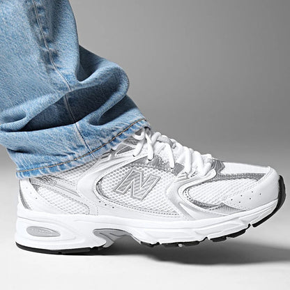 New Balance 530 White Silver Metallic (M)