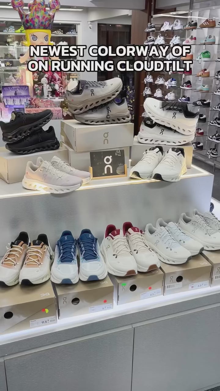 Load video: Newest colorway of on running cloudtilt
