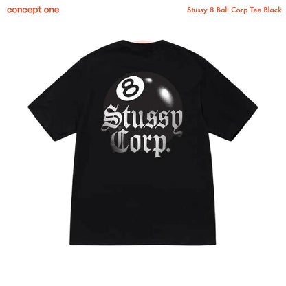 Stussy 8 Ball Corp Tee Black