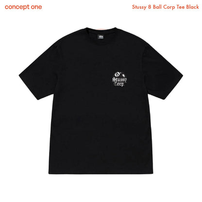 Stussy 8 Ball Corp Tee Black