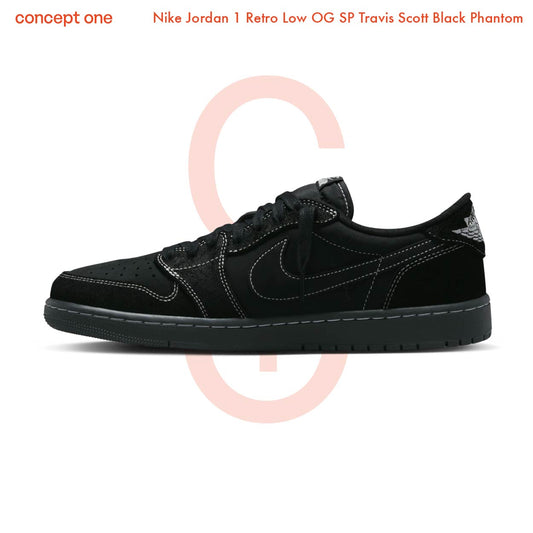 Nike Jordan 1 Retro Low OG SP Travis Scott Black Phantom (M)