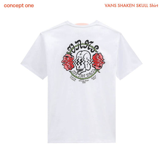 VANS SHAKEN SKULL Shirt VN00003GWHT