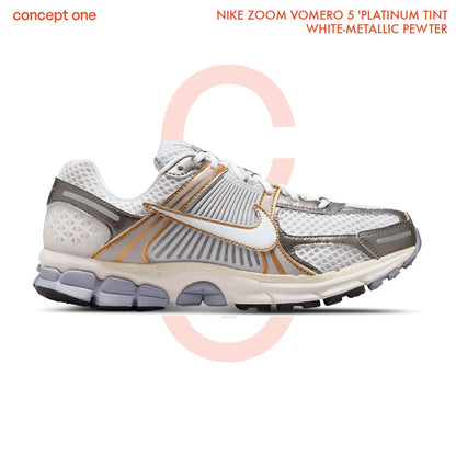 NIKE ZOOM VOMERO 5 'PLATINUM TINT/WHITE-METALLIC PEWTER' (M)